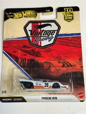Hot Wheels Premium VINTAGE RACING GULF PORSCHE 917K 2/5